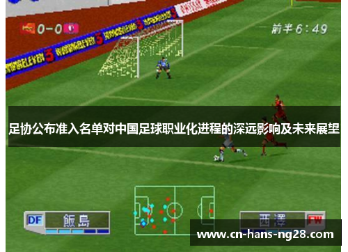 足协公布准入名单对中国足球职业化进程的深远影响及未来展望